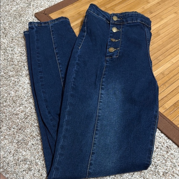 NWOT SHEIN High Rise Slim Cut Jeans - Picture 1 of 5